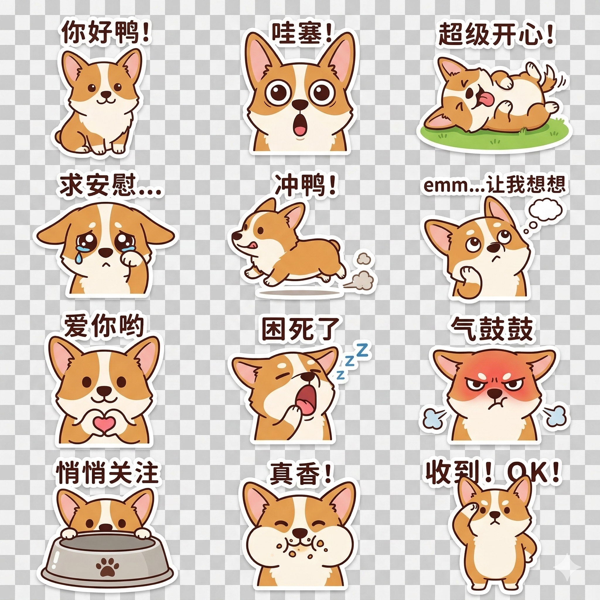宠物表情包示例1