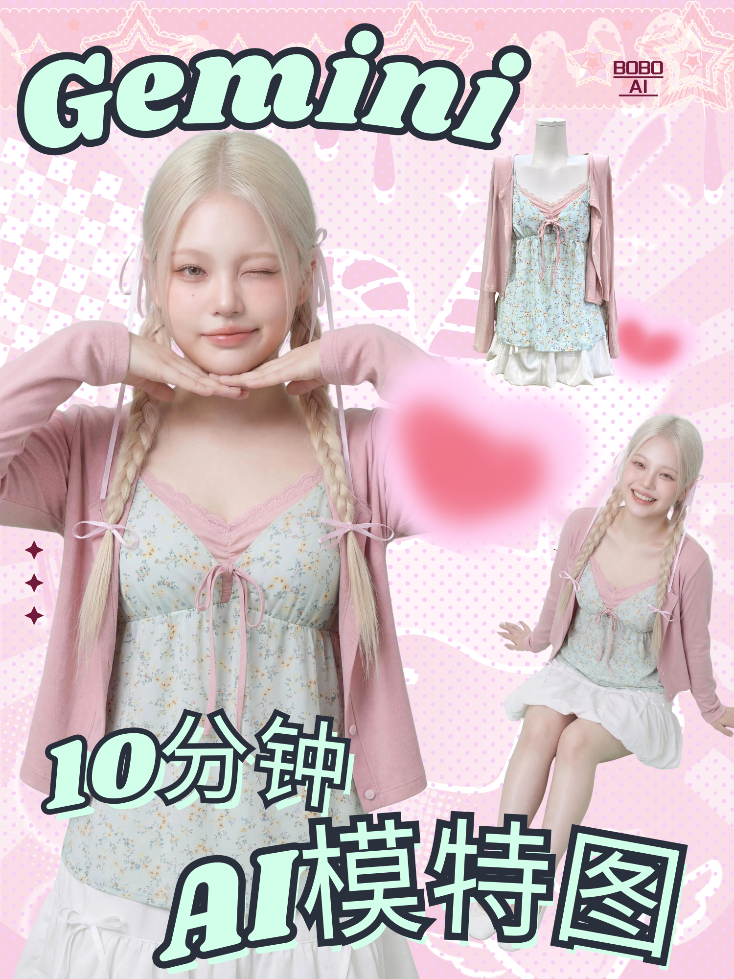 Dear Days Cheongsam Top (Cream)